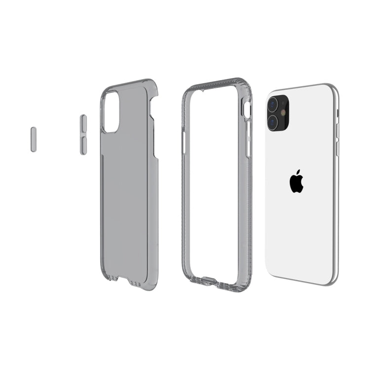 For iPhone 11 Shockproof Transparent TPU Protective Case