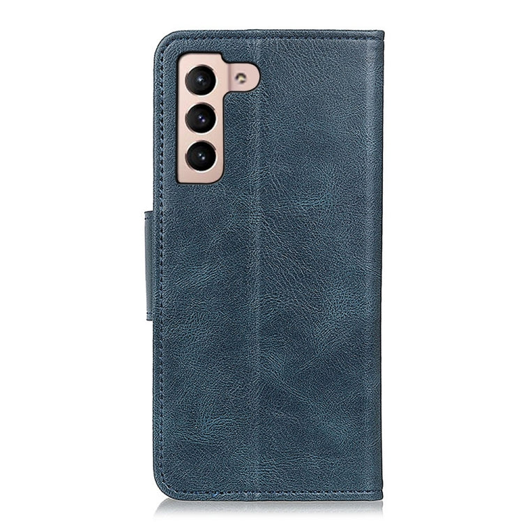 For Samsung Galaxy S22 5G Mirren Crazy Horse Texture Horizontal Flip Leather Case with Holder & Card Slots & Wallet