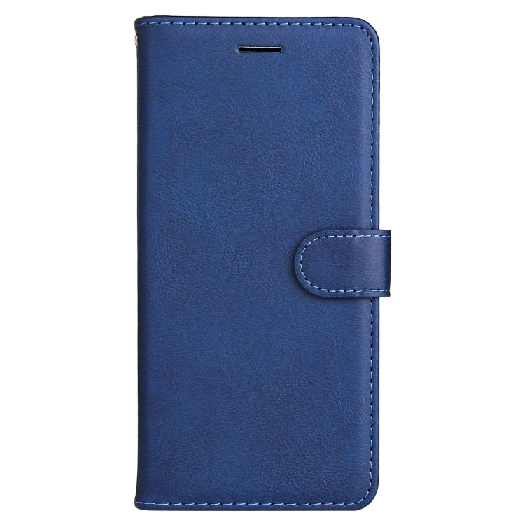 For vivo Y21 2021 / Y21s / Y33s Pure Color Horizontal Flip Leather Case with Holder & Card Slots & Wallet & Lanyard