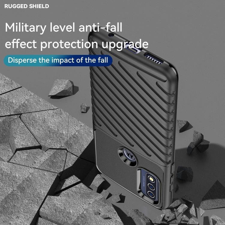 For Motorola Moto G Pure Thunderbolt Shockproof TPU Protective Soft Case
