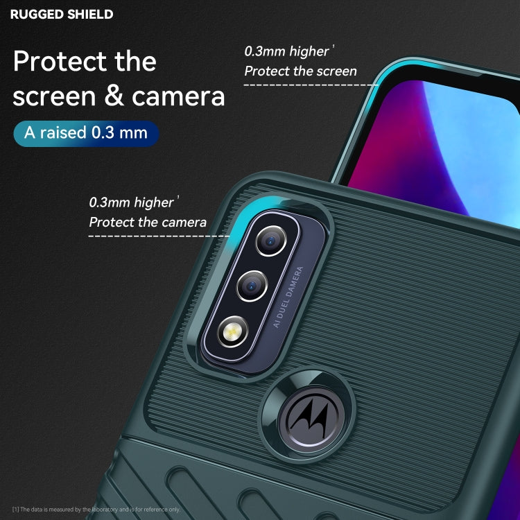 For Motorola Moto G Pure Thunderbolt Shockproof TPU Protective Soft Case