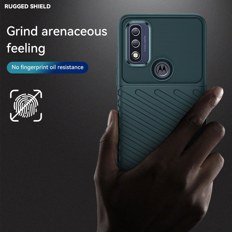For Motorola Moto G Pure Thunderbolt Shockproof TPU Protective Soft Case