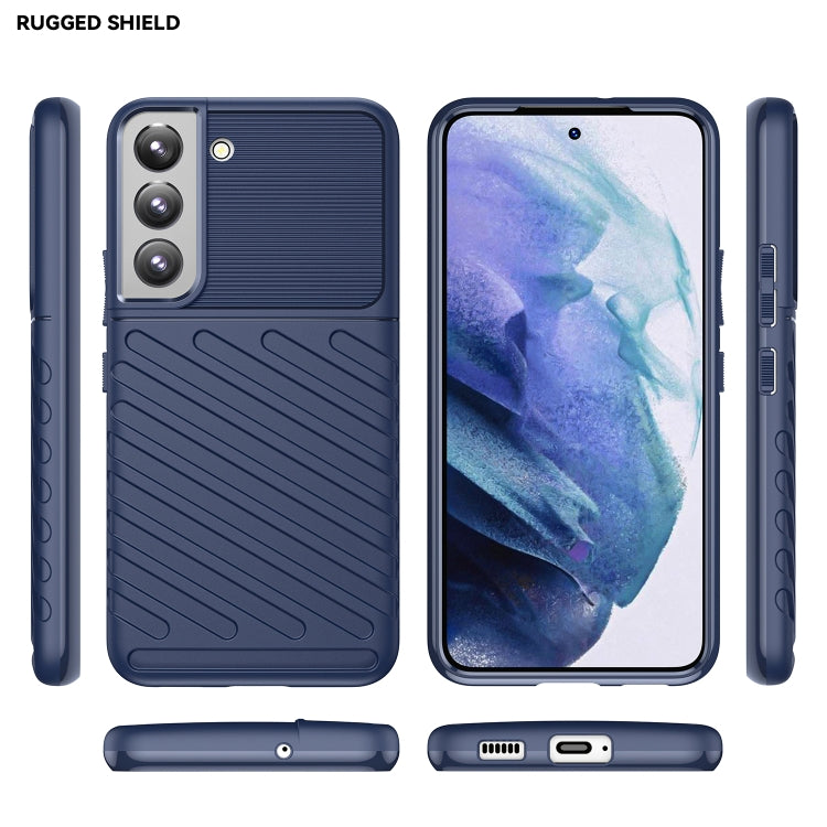 For Samsung Galaxy S22 5G Thunderbolt Shockproof TPU Protective Soft Case