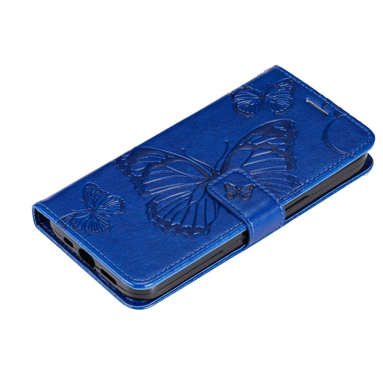 For Xiaomi Mi 11T / 11T Pro Pressed Printing Butterfly Pattern Horizontal Flip PU Leather Case with Holder & Card Slots & Wallet & Lanyard
