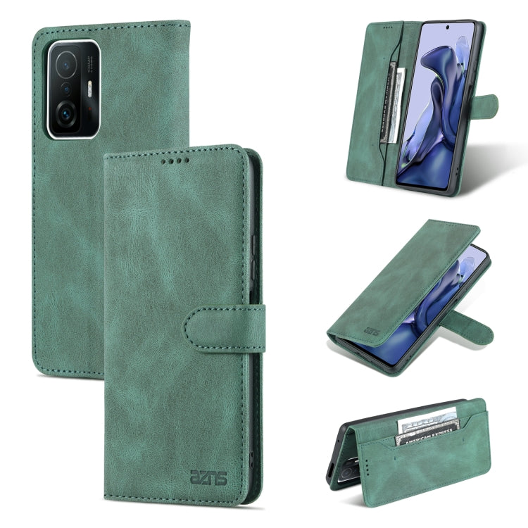 For vivo Y21 / Y33S AZNS Dream II Skin Feel PU+TPU Horizontal Flip Leather Case