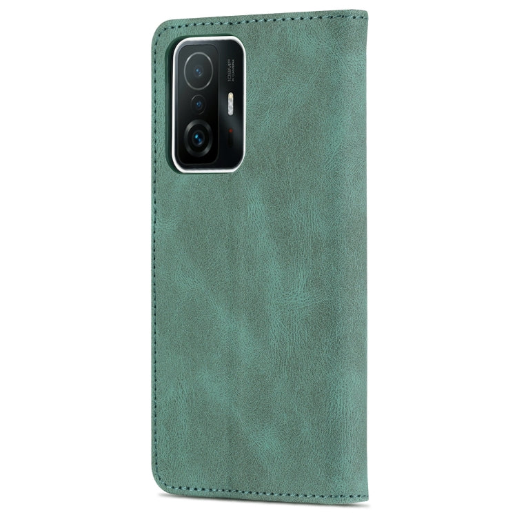 For vivo Y21 / Y33S AZNS Dream II Skin Feel PU+TPU Horizontal Flip Leather Case
