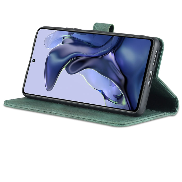 For vivo Y21 / Y33S AZNS Dream II Skin Feel PU+TPU Horizontal Flip Leather Case