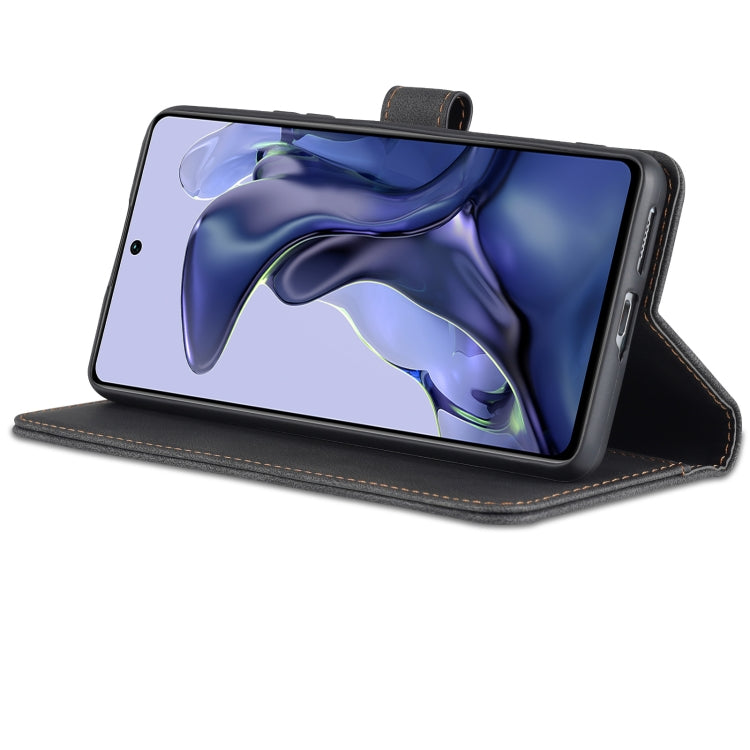 For vivo Y21 / Y33S AZNS Dream II Skin Feel PU+TPU Horizontal Flip Leather Case