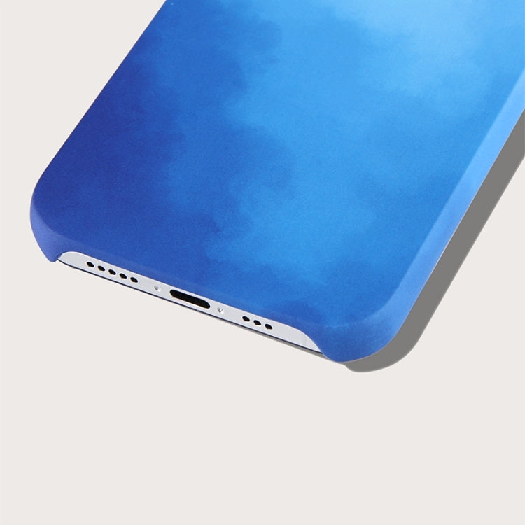 For iPhone 13 Ink Painting Pattern PC Protective Case