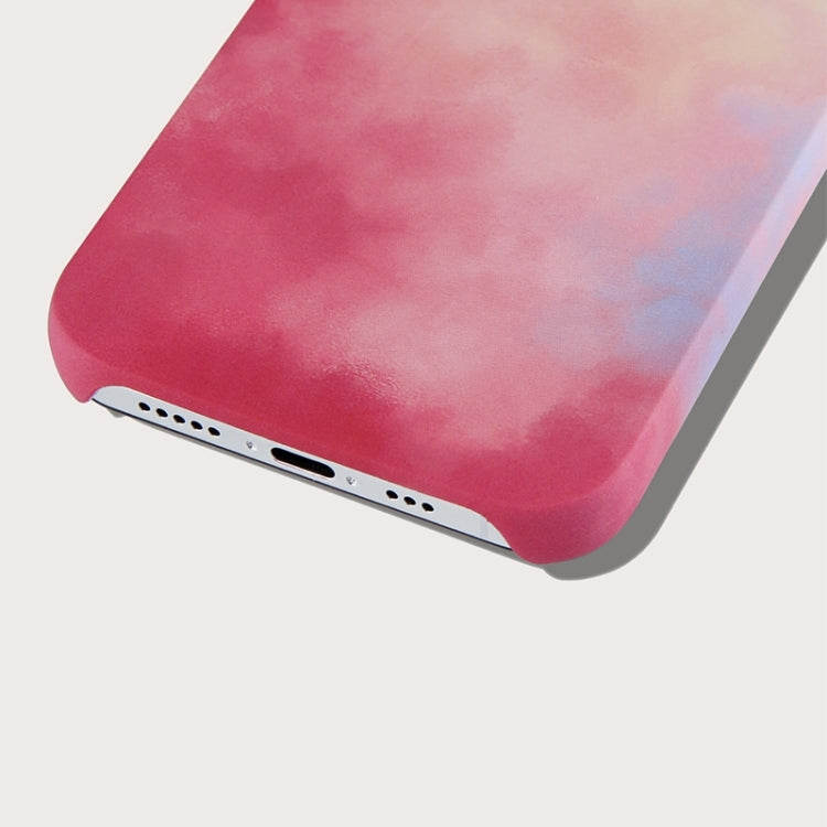For iPhone 13 Ink Painting Pattern PC Protective Case
