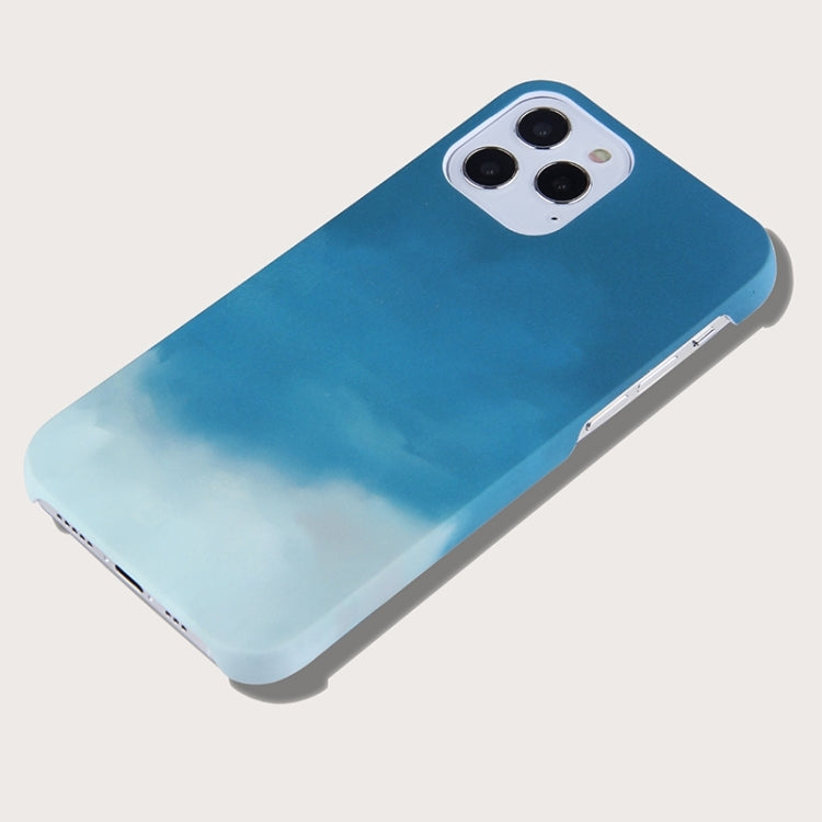 For iPhone 13 Pro Max Ink Painting Pattern PC Protective Case