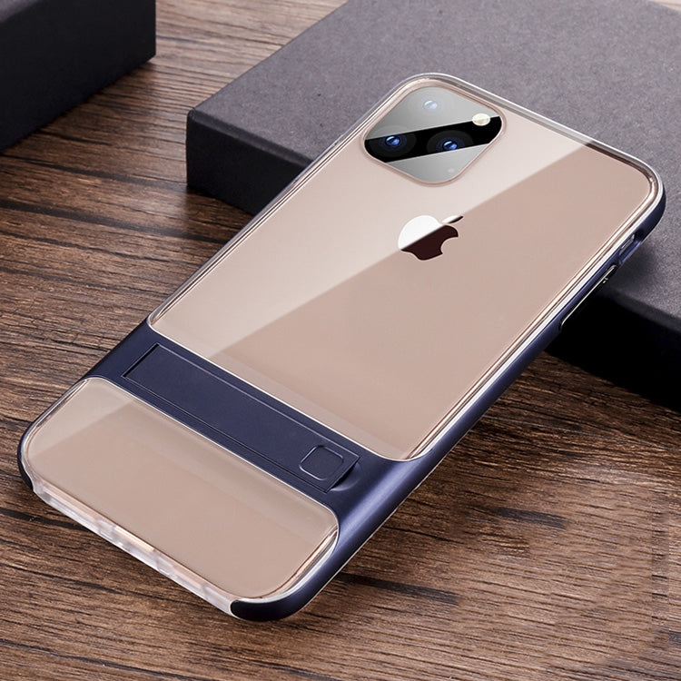 For iPhone 11 Pro Crystal Shockproof TPU + PC Case with Holder