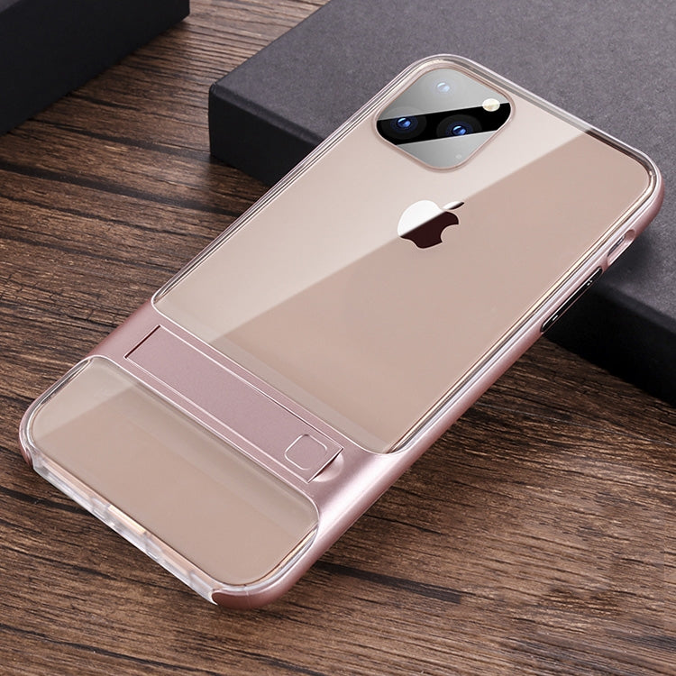 For iPhone 11 Pro Crystal Shockproof TPU + PC Case with Holder