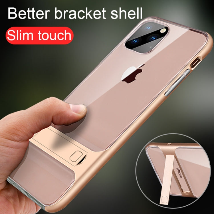 For iPhone 11 Pro Crystal Shockproof TPU + PC Case with Holder