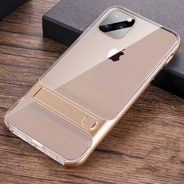 For iPhone 11 Pro Crystal Shockproof TPU + PC Case with Holder