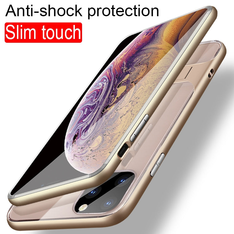 For iPhone 11 Pro Crystal Shockproof TPU + PC Case with Holder