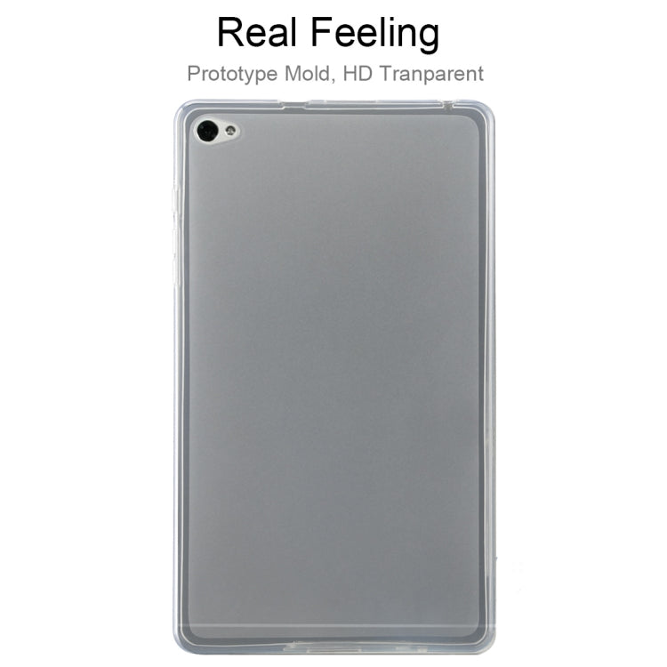 For Huawei M2 8 Inch 0.75mm Dropproof Transparent TPU Case