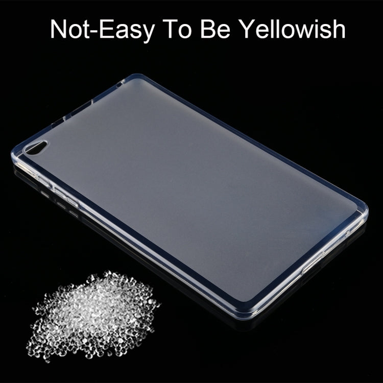 For Huawei M2 8 Inch 0.75mm Dropproof Transparent TPU Case