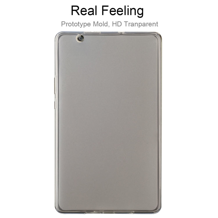 For Huawei M3 8.4 Inch 0.75mm Dropproof Transparent TPU Case