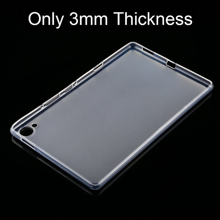 For Huawei M6 8.4 Inch 0.75mm Dropproof Transparent TPU Case