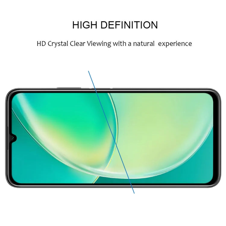 For Huawei nova Y60 Full Glue Full Cover Screen Protector Tempered Glass Film