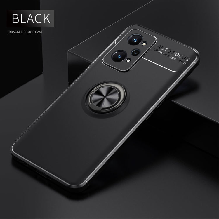 For OPPO Realme GT Neo2 Metal Ring Holder 360 Degree Rotating TPU Phone Case