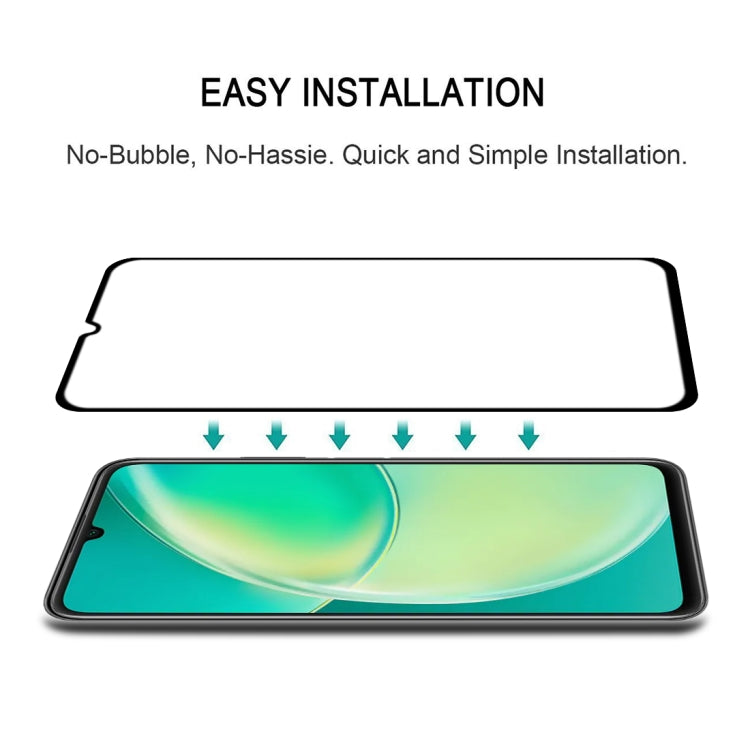 For Huawei nova Y60 25 PCS Full Glue Full Screen Tempered Glass Film