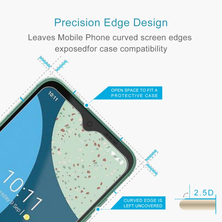 For Fairphone 4 50 PCS 0.26mm 9H 2.5D Tempered Glass Film