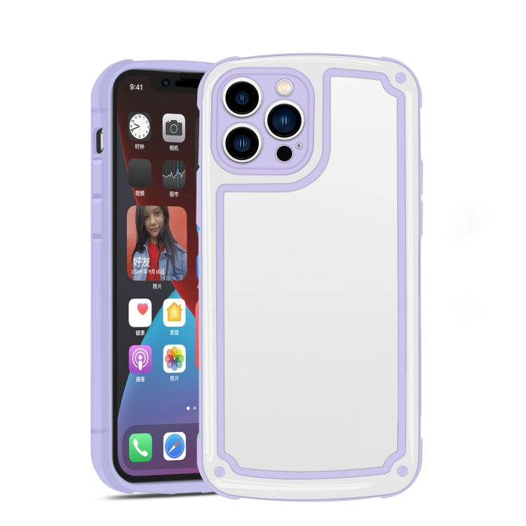 For iPhone 13 Candy Color Airbag Shockproof Hybrid Phone Case