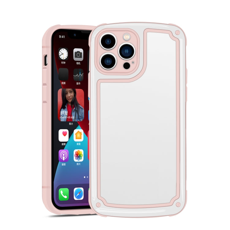 For iPhone 13 Pro Candy Color Airbag Shockproof Hybrid Phone Case