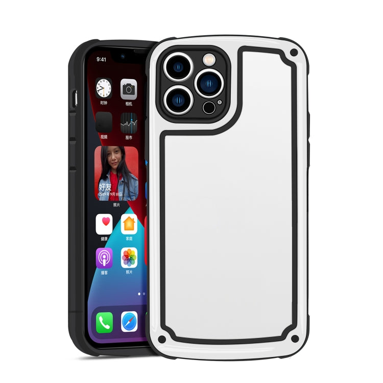 For iPhone 13 Pro Max Candy Color Airbag Shockproof Hybrid Phone Case
