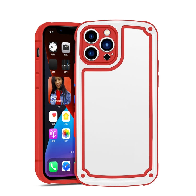 For iPhone 13 Pro Max Candy Color Airbag Shockproof Hybrid Phone Case