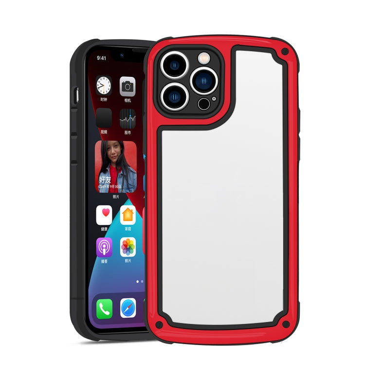 For iPhone 13 Pro Max Candy Color Airbag Shockproof Hybrid Phone Case