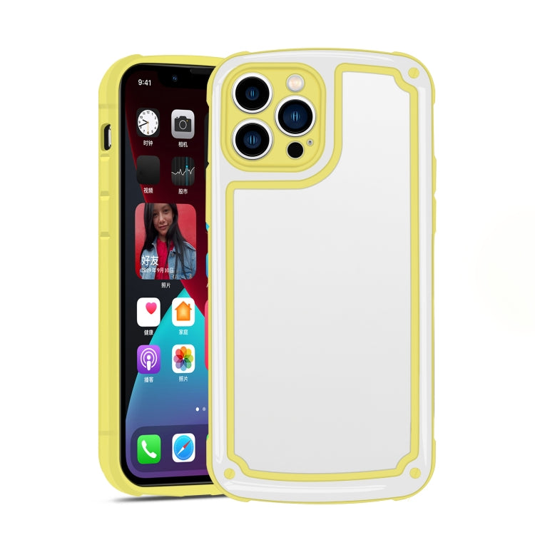 For iPhone 13 Pro Max Candy Color Airbag Shockproof Hybrid Phone Case