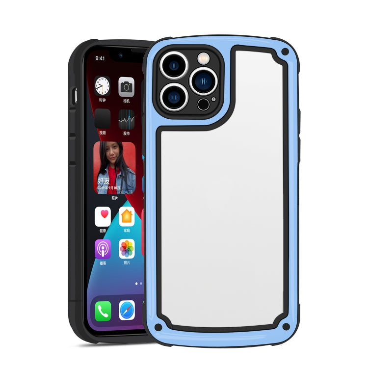 For iPhone 13 Pro Max Candy Color Airbag Shockproof Hybrid Phone Case