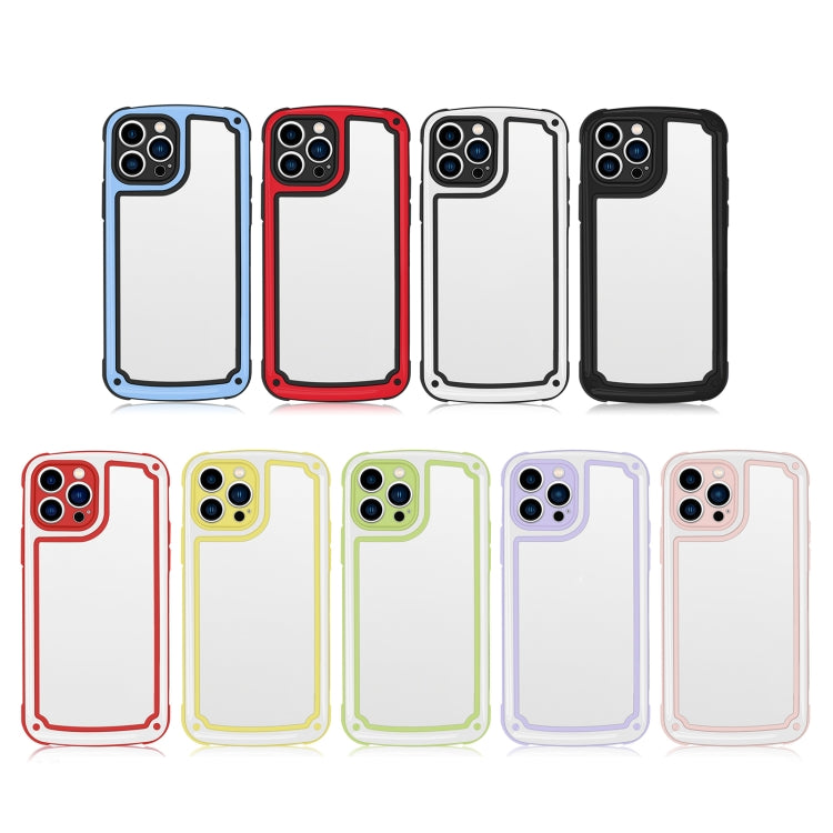 For iPhone 13 Pro Max Candy Color Airbag Shockproof Hybrid Phone Case