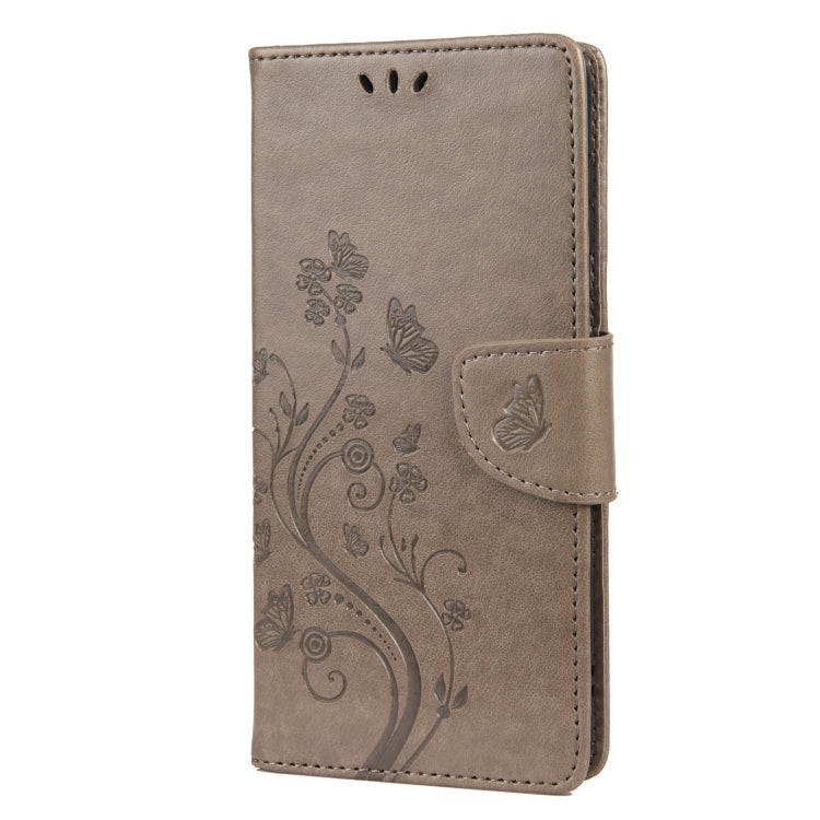 For Samsung Galaxy A13 5G Butterfly Flower Pattern Horizontal Flip Leather Phone Case with Card Slot & Holder