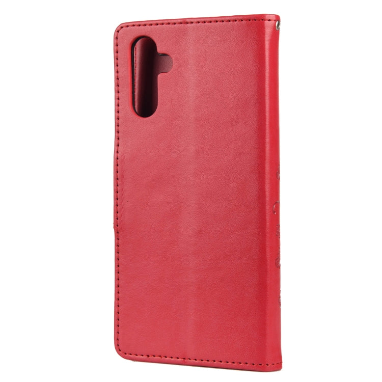 For Samsung Galaxy A13 5G Butterfly Flower Pattern Horizontal Flip Leather Phone Case with Card Slot & Holder