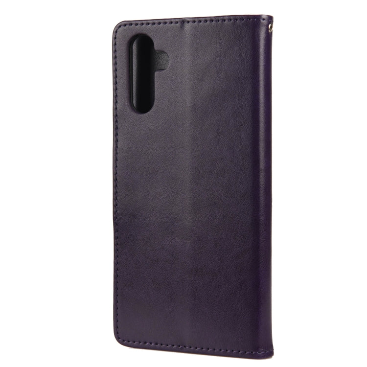 For Samsung Galaxy A13 5G Butterfly Flower Pattern Horizontal Flip Leather Phone Case with Card Slot & Holder