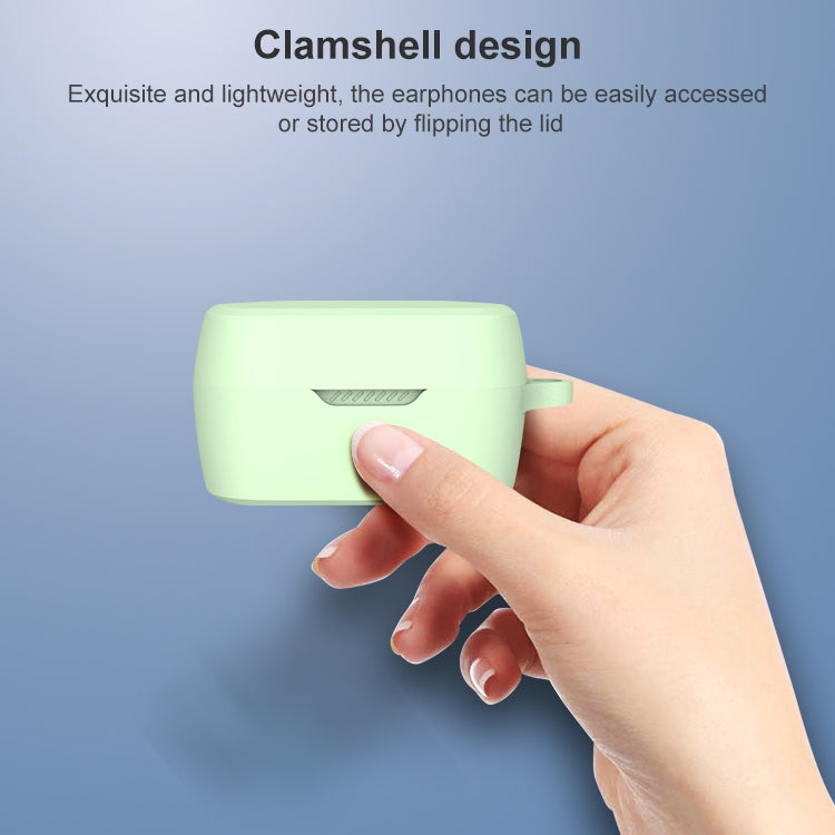 Wireless Earphone Silicone Protective Case with Hook for JBL T280TWS X