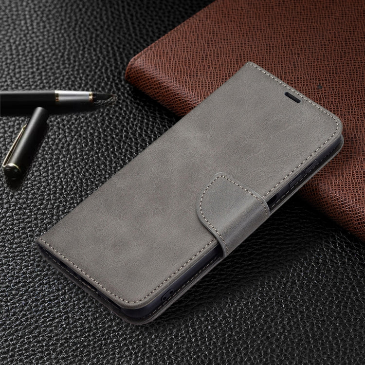 For Samsung Galaxy A22 4G Retro Lambskin Texture Pure Color Horizontal Flip Leather Phone Case with Holder & Card Slots & Wallet & Lanyard