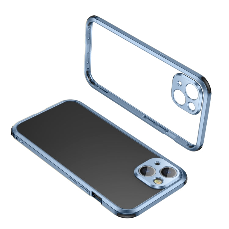 For iPhone 13 Pro Four Corners Shockproof Metal Frame Phone Case