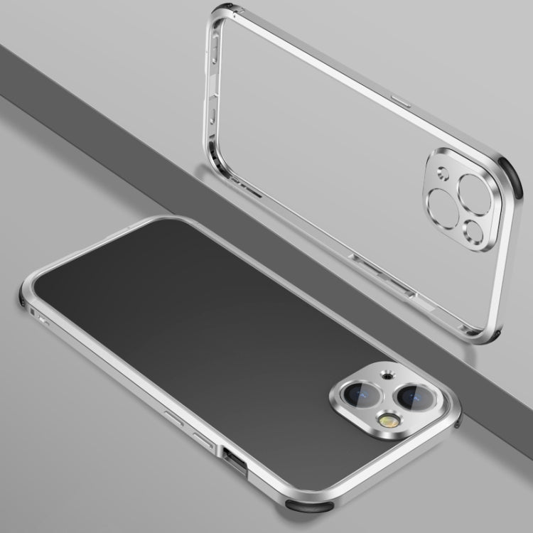 For iPhone 13 Pro Max Four Corners Shockproof Metal Frame Phone Case