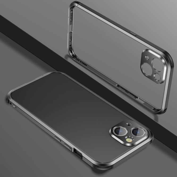 For iPhone 13 Pro Max Four Corners Shockproof Metal Frame Phone Case