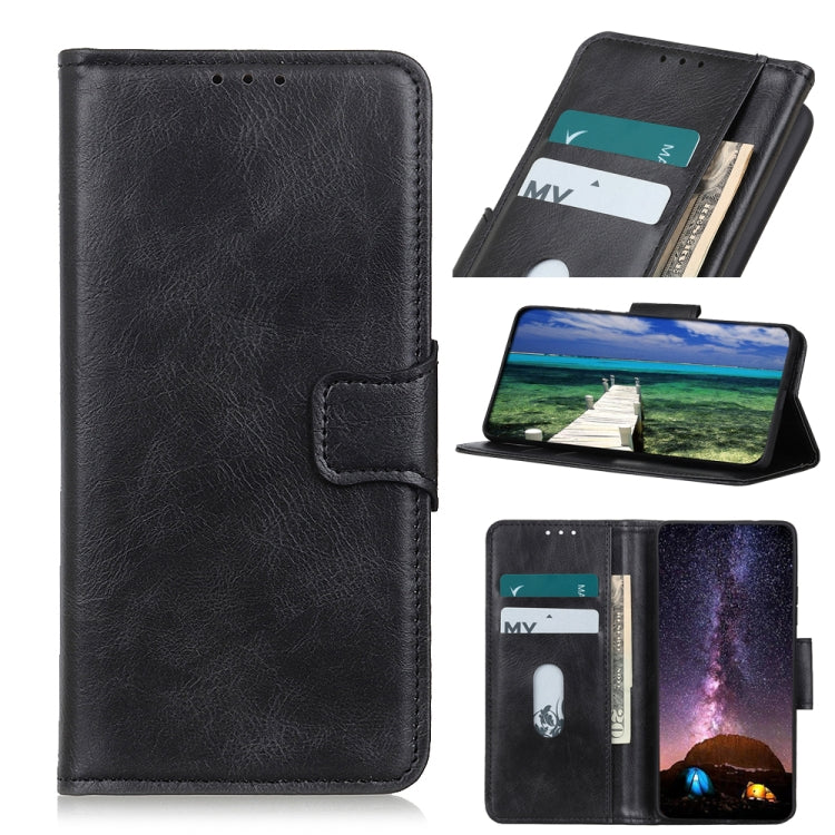 For Samsung Galaxy A13 5G Mirren Crazy Horse Texture Horizontal Flip Leather Phone Case with Holder & Card Slots