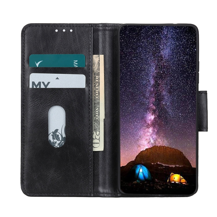 For Samsung Galaxy A13 5G Mirren Crazy Horse Texture Horizontal Flip Leather Phone Case with Holder & Card Slots