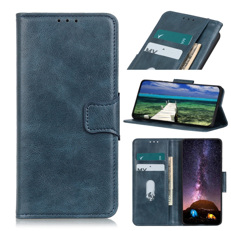 For Samsung Galaxy A13 5G Mirren Crazy Horse Texture Horizontal Flip Leather Phone Case with Holder & Card Slots