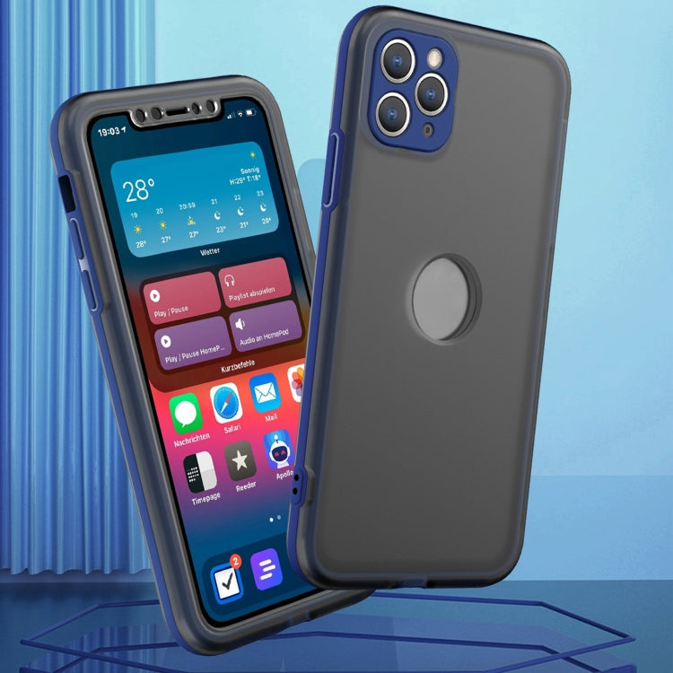 For iPhone 13 Pro Max Skin Feel 360 Degrees Full Package PC + TPU Combination Phone Case