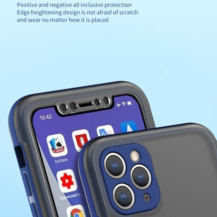 For iPhone 13 Pro Max Skin Feel 360 Degrees Full Package PC + TPU Combination Phone Case