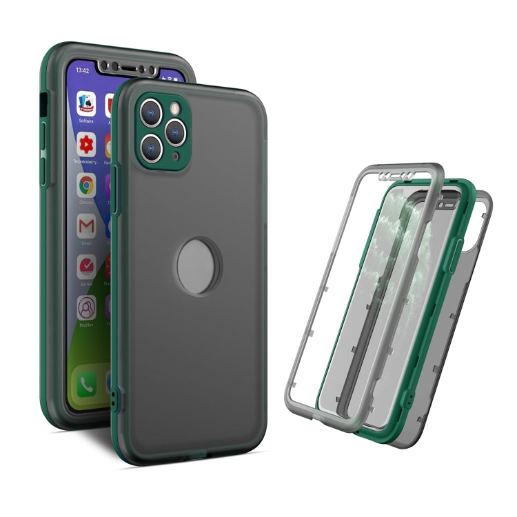 For iPhone 13 Pro Max Skin Feel 360 Degrees Full Package PC + TPU Combination Phone Case
